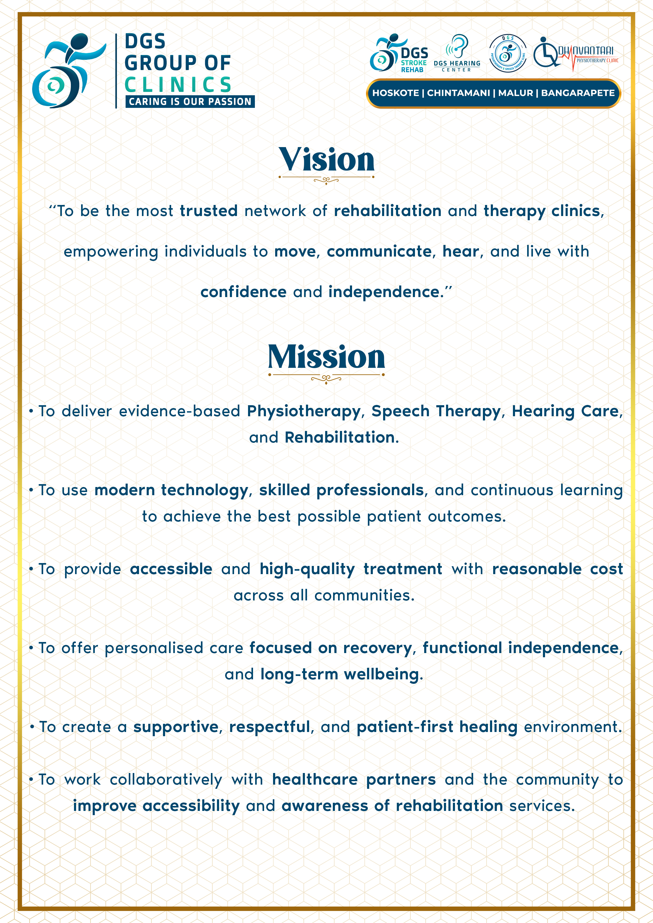 DGOC Vision & Mission